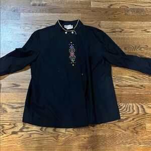 Vintage City Girl by Nancy Bolen black top